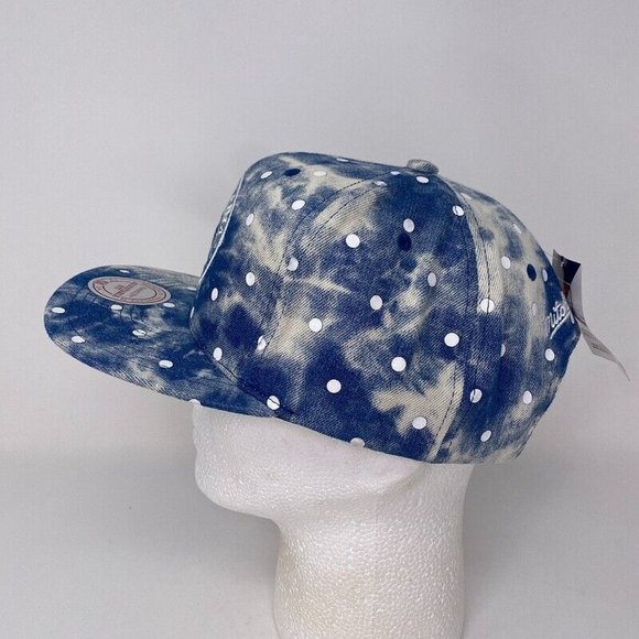 Philadelphia Union Mitchell & Ness Snapback Hat Denim Dots MLS Soccer Futbol - Picture 2 of 8